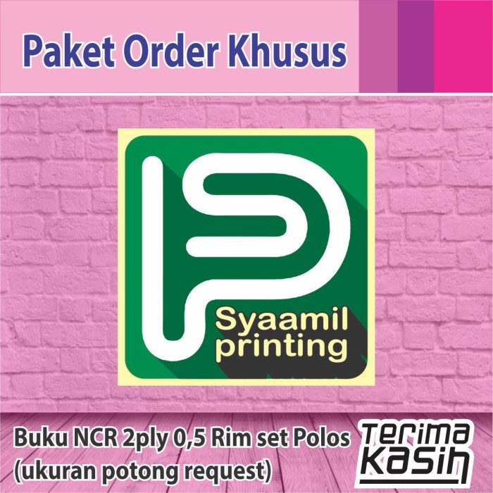 

Ready Buku Nota, Memo 2 ply NCR polos 0,5 Rim Set