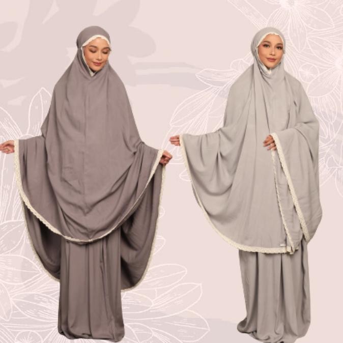 Mukena Rayon Plain Diario