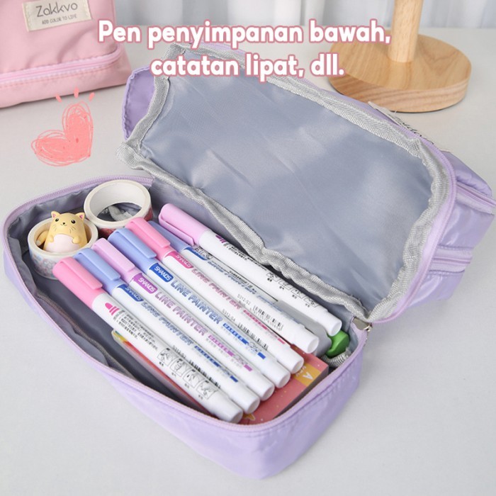 

Tempat Pensil / Kotak Alat Tulis Berkapasitas Besar / Pencil Cases