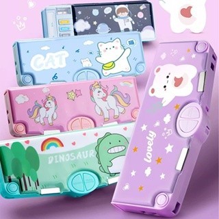 

[READY] Aimilo Kotak Pensil Aesthetic Tempat Pensil Anak Perempuan Waterproof Kotak Pensil Anak Laki
