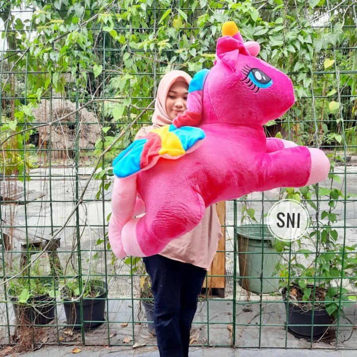 

BONEKA UNICORN KUDA PONI / LITTLE PONY JUMBO TERMURAH BERLABE