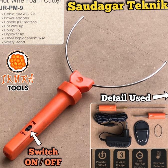 

Styrofoam Cutter Alat Pemotong Gabus Busa Kualitas Baik