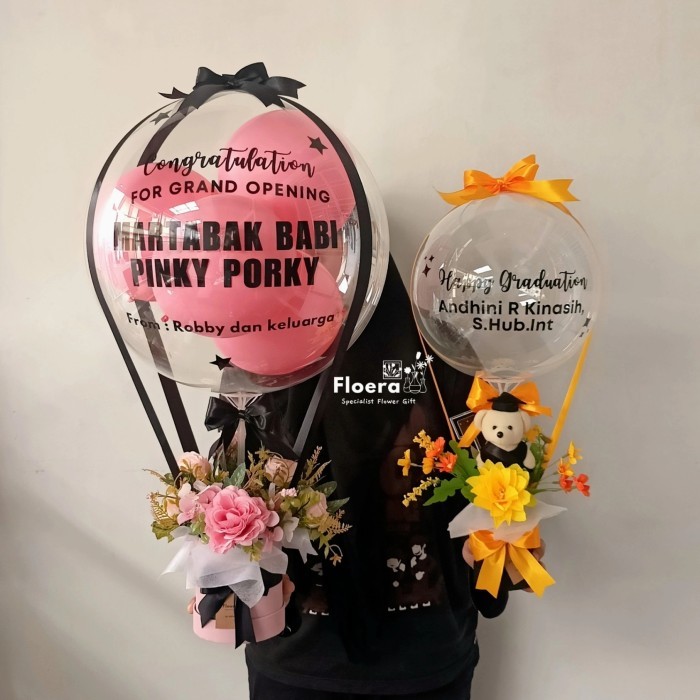 

BUKET BALON ULANG TAHUN WISUDA DENGAN BONEKA BALON BUCKET