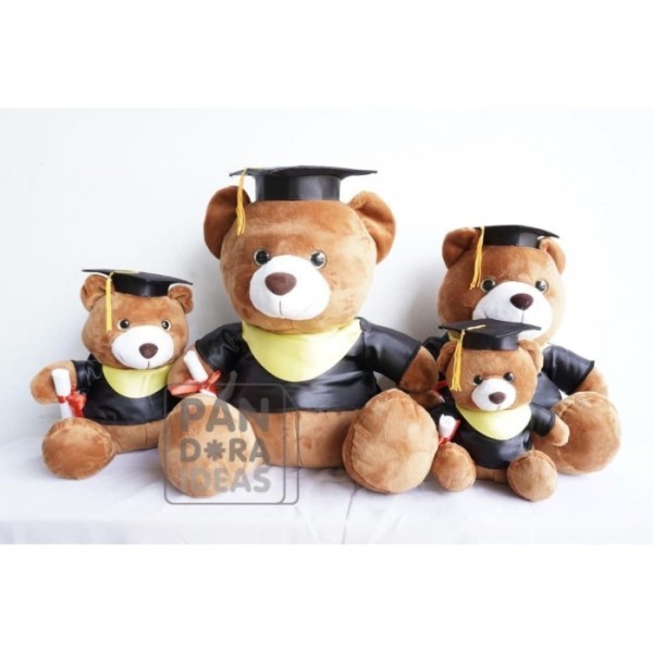 

BONEKA WISUDA 13" BERUANG SARJANA GRADUATION TEDDY BEAR