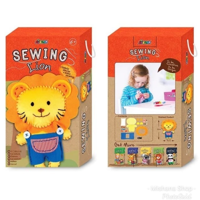 

AVENIR SEWING LION KOALA MAINAN KREATIF MENJAHIT BONEKA ANAK