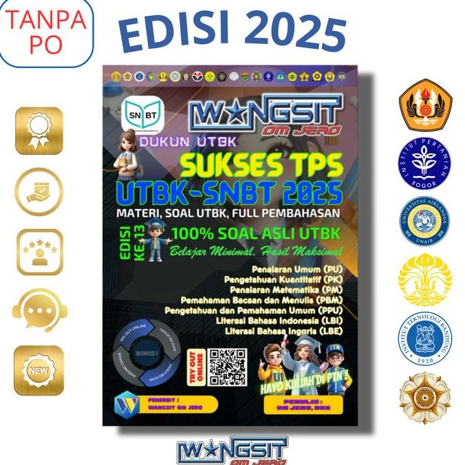 Hits Buku Wangsit Tps Platinum Om Jero Utbk Snbt 2024