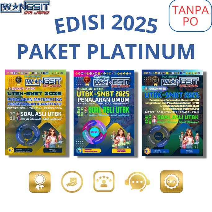 Hits [Ori] Buku Wangsit Paket Platinum Saintek Om Jero Utbk Snbt 2024