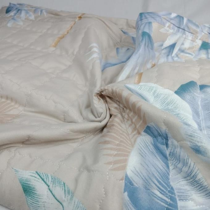 Tersedia Selimut Katun Traveling Vogue 180X200Cm Bitki Mocca