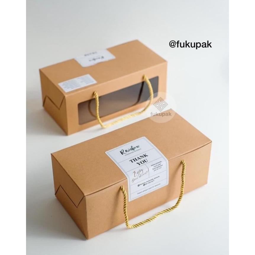 

Dus Rollcake Tali (10pcs) Kotak Roti Sisir Bolu Lapis Spiku Jar / Cup
