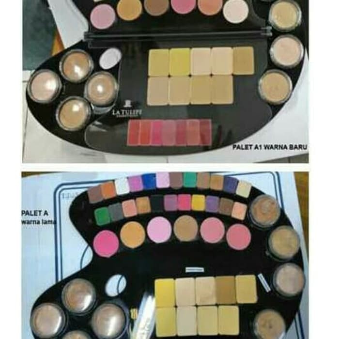 TERBAIK Make up Palette La Tulipe Original / Make Up set