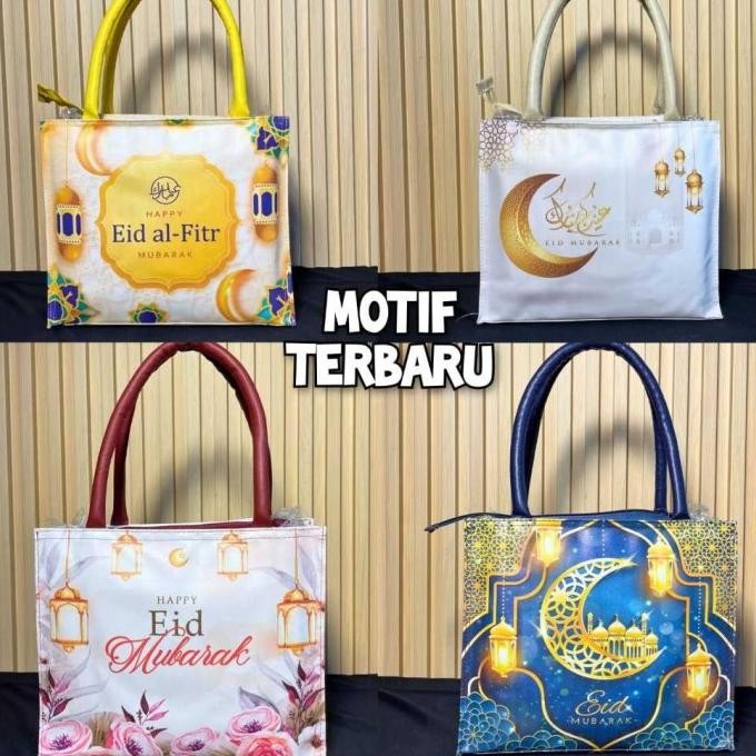 

Mubarak| Itbel - Tas Hampers Hari Raya Printing Tas Souvenir Idul Fitri Goodie