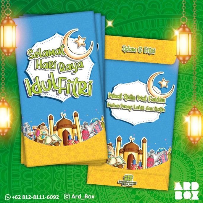 

Mubarak| Amplop Uang Custom Hari Raya Idul Fitri THR Ramadan Desain Baru AL034