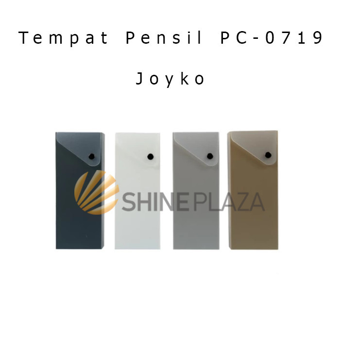 

KOTAK TEMPAT PENSIL ALAT TULIS JOYKO PC-0719PL-38 NATURAL COLOR PENCIL CASE