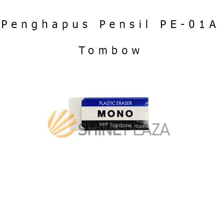 

TOMBOW MONO PLASTIC ERASER PE-01A - PENGHAPUS PENSIL KECIL PUTIH