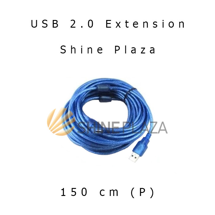 

KABEL USB 2.0 EXTENSION 1.5M EKSTENSION EXTENDER MALE TO FEMALE CABLE