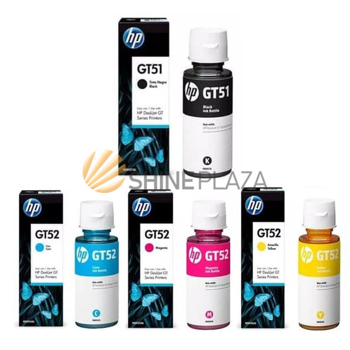 

TINTA HP GT51BK - GT52CMY 100% ORIGINAL