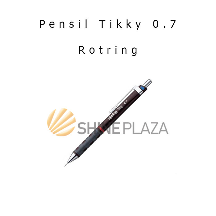 

PENSIL MEKANIK ROTRING TIKKY 0.7MM - ROTRING MECHANICAL PENCIL MAHASISWA TEKNIK DESIGN ARSITEK 0,7