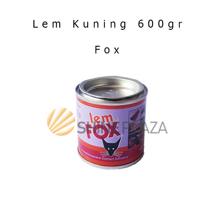 

LEM FOX KUNING 600GR - LEM FOX KALENG 600GR