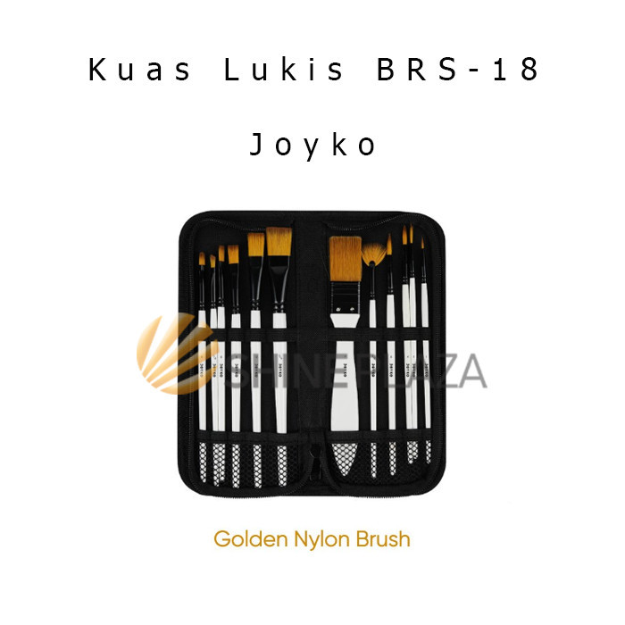 

ART BRUSH SET ALAT LUKIS KUAS CAT AIR MINYAK ACRYLIC JOYKO BRS-18