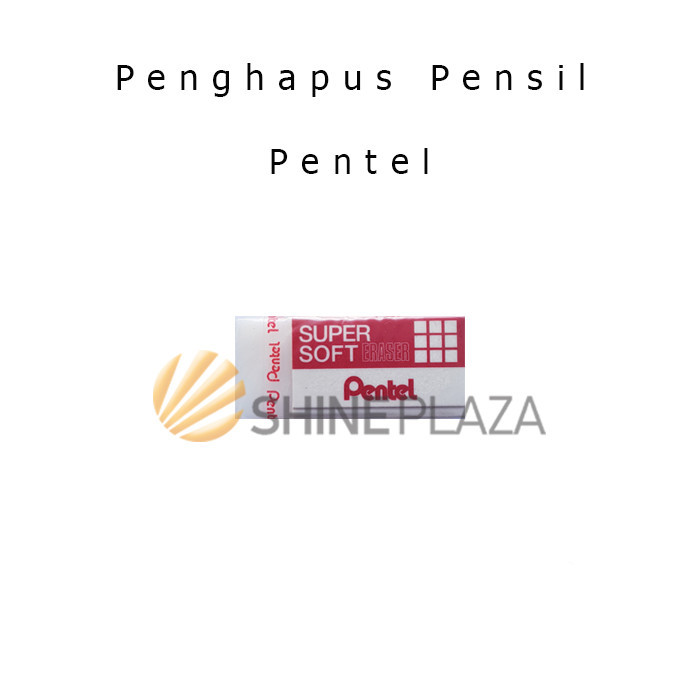 

PENGHAPUS PENSIL PENTEL - ERASER PUTIH PENTEL SUPER SOFT