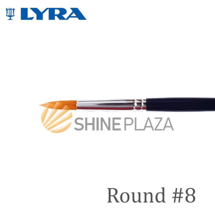 

KUAS LUKIS BULAT CAT AIR MINYAK AKRILIK POSTER LYRA NO. 8 - WATERCOLOR ACRYLIC ROUND PAINT BRUSH