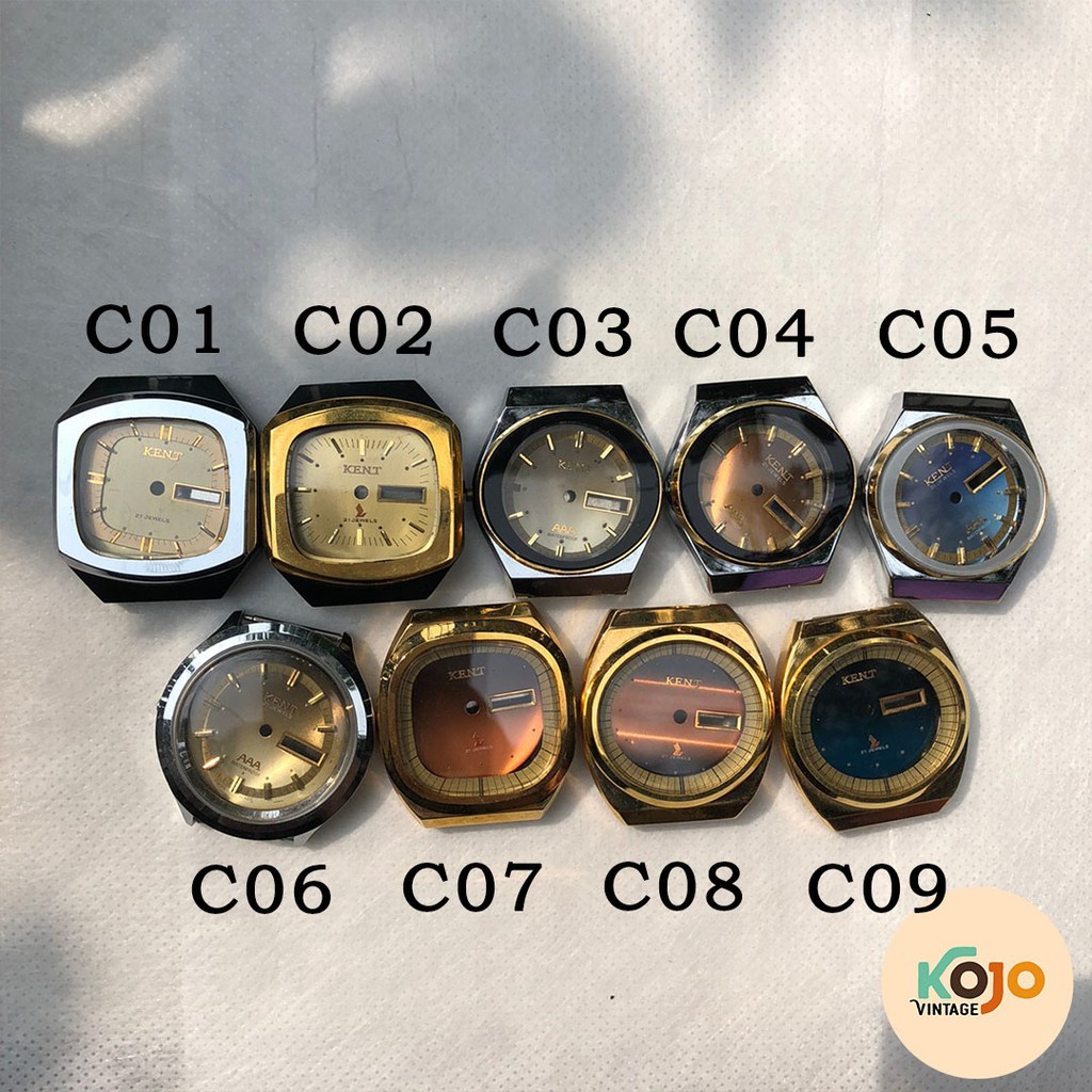 Casing Jam Tangan Pria Jadul Vintage Kent