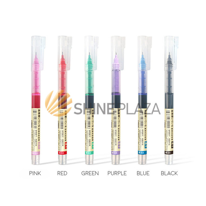 

DS NEEDLE POINT LIQUID INK PEN 0.5MM - PULPEN BOLPEN PENA GEL WARNA 0,5 MM