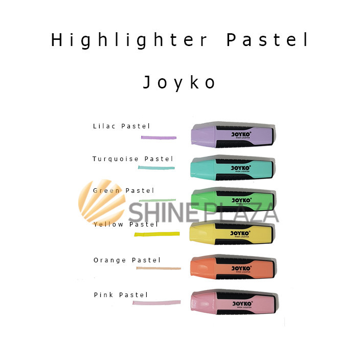 

HIGHLIGHTER JOYKO PASTEL COLOR