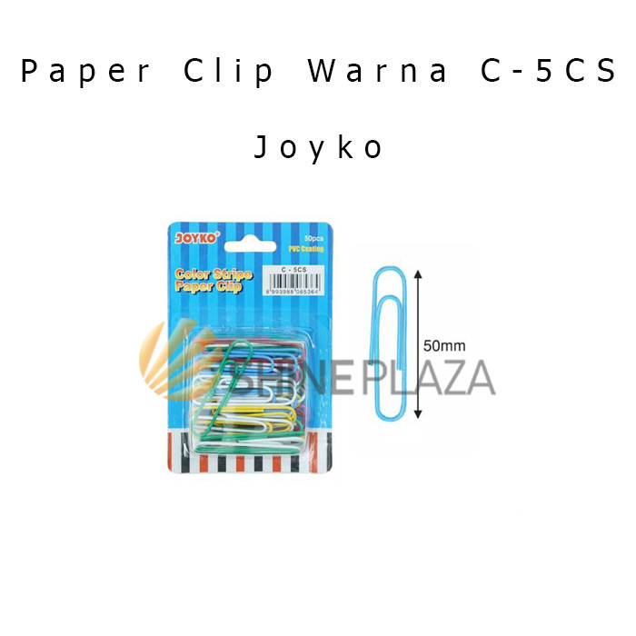 

PAPER CLIP WARNA JUMBO JOYKO C-5CS