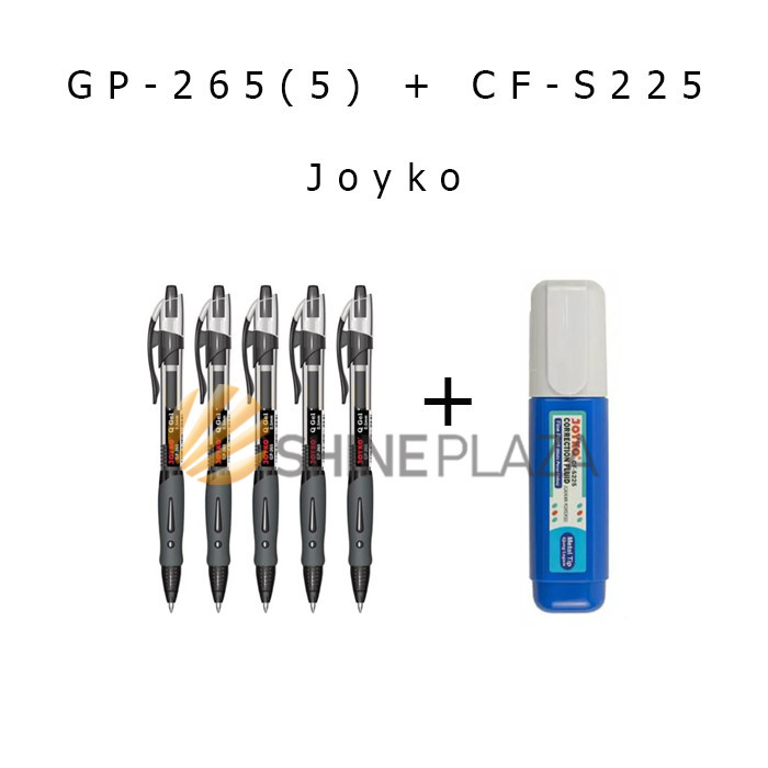 

[FLASH SALE] PULPEN GEL JOYKO GP-265 - TIP EX CAIR JOYKO CF-S225