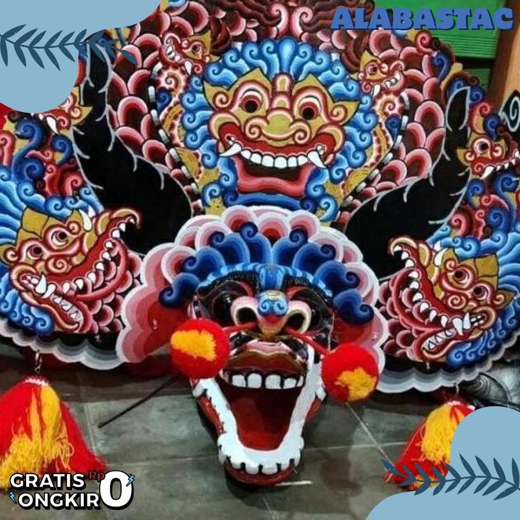 

Bisa Cod Cuci Gudang Barongan Rampak Telon Jamang Cat Air Brush Bonus Kemul Panjang Dan Pentul Tinggal Pakai Ukuran Anak Promo Barongan Plipit Romo Mainan Anak Barongan Anak Sd Brongan Plipit Premium / Barongan Spon Caplok Kain Panjang / Barongan Ponorogo