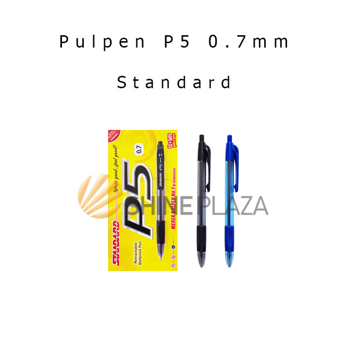 

PULPEN STANDARD P5 0.7MM - BOLPEN PENA PEN SEMI GEL CETEK P-5 0,7 MM
