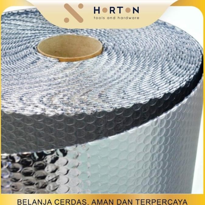 Aluminium Foil Bubble ROLL// Insulasi Atap // Peredam Panas Atap ROLL