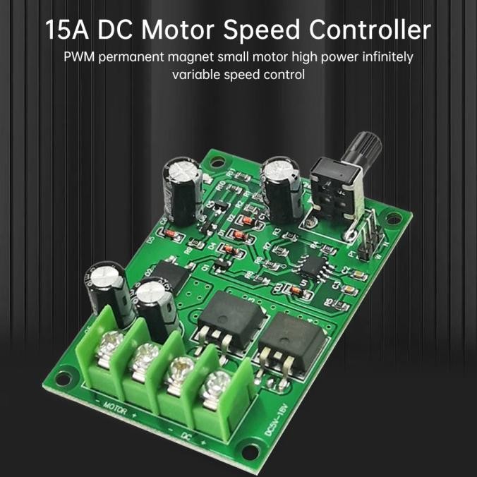 5V-18V 12V DC Brushless Motor Driver Controller Board W/ Reverse