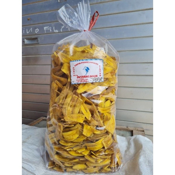 

Keripik Pisang Asin Gurih 500gram Keripik Pisang Kepok Lampung