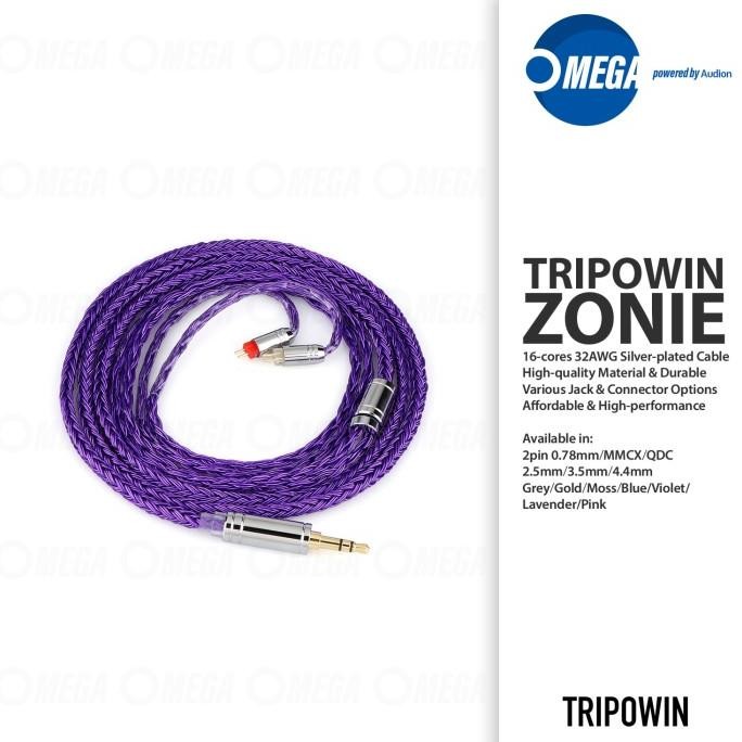 Tripowin Zonie 16-Core Silver-Plated Copper Upgrade Cable/Kabel Iem