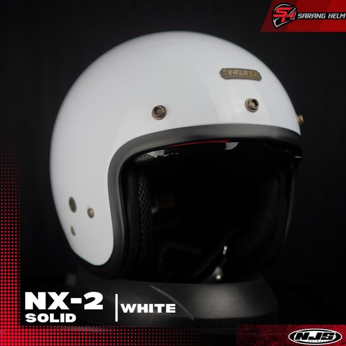 Njs Nx-2 Gloss/Doff - Helm Retro - Varian 2 Original