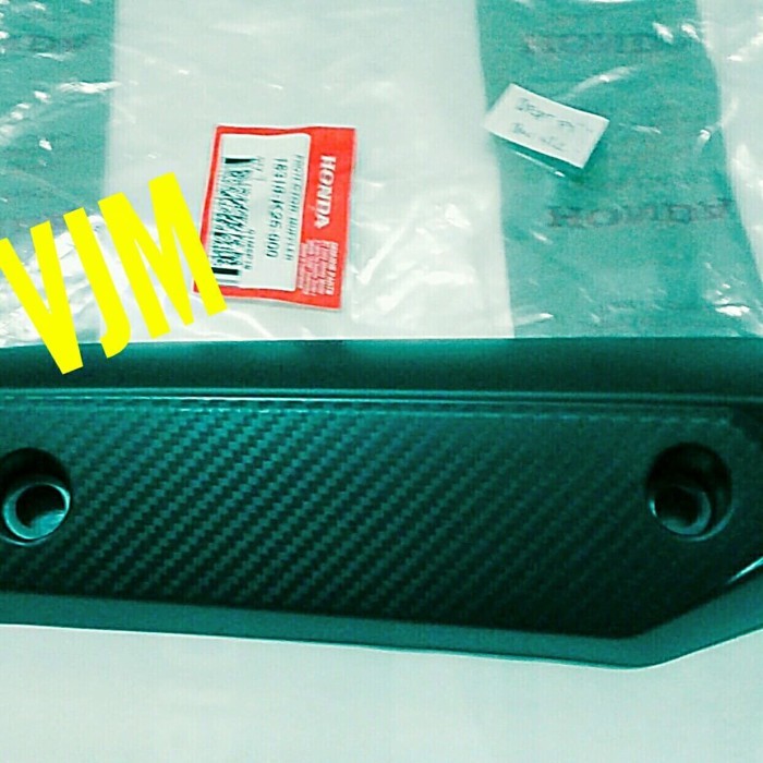 Cover Tutup Tameng Pelindung Knalpot Beat Fi 2013 2015 Ori Ahm Barang Langka