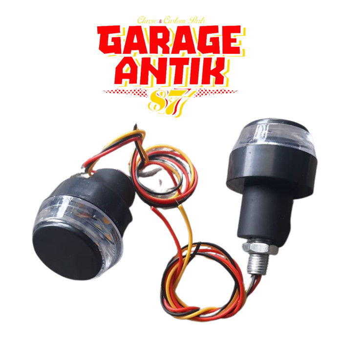 Lampu Sein Jalu Model Motor Bmw Cocok Motor Custom British Inggrisan Barang Langka