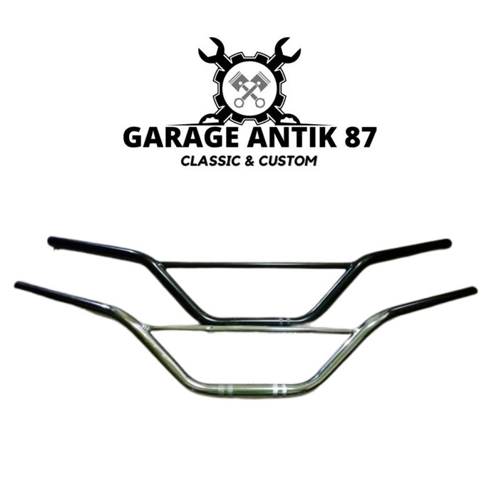 Stang Trail Hitam Model Dt100 Pnp Cb W175  Barang Langka