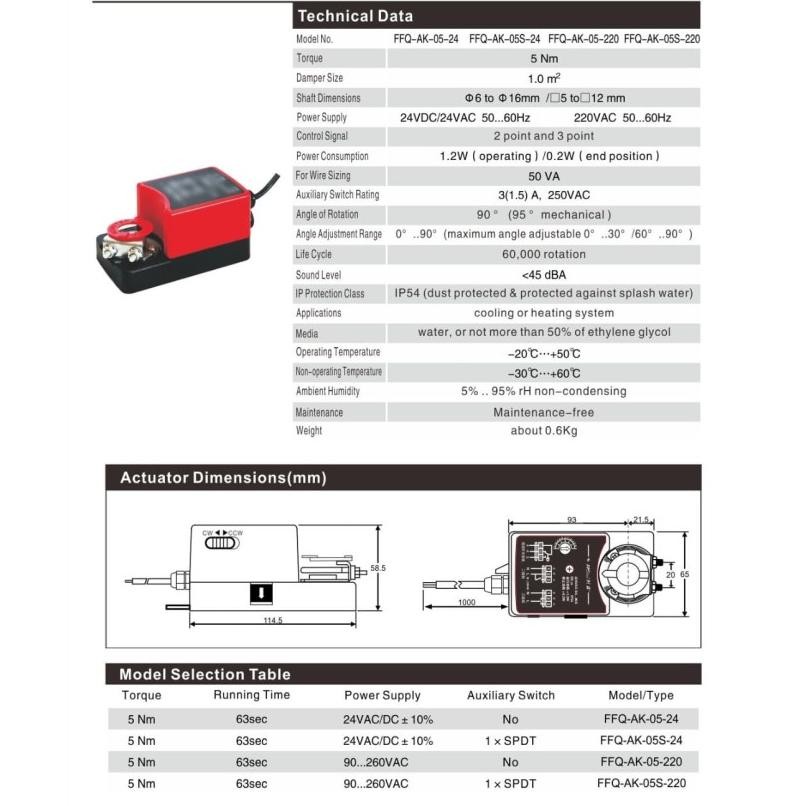 motorised damper - motorized damper - motor valve