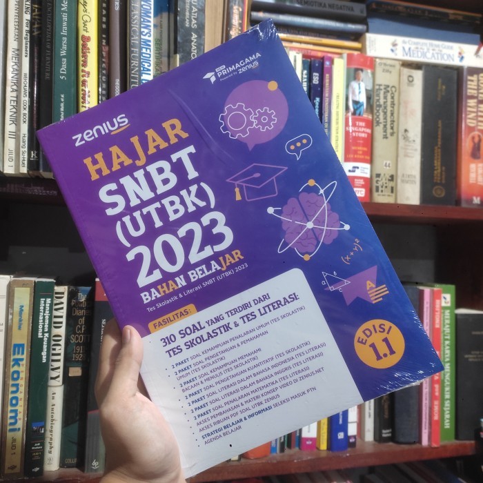 buku hajar snbt (utbk) 2023 zenius original primagama