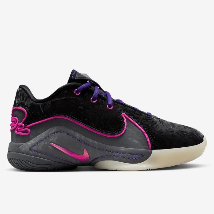 Sepatu basket anak NIKE Lebron 22 GS Blacklight FV5636-001