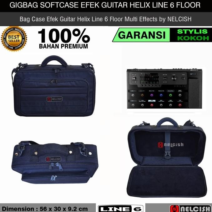 Gigbag Softcase Tas Efek Gitar Helix Line 6 Floor Bag Case Effects