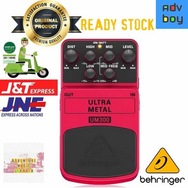 BEHRINGER ULTRA METAL UM300 Efek Gitar Distorsi Behringer UM 300