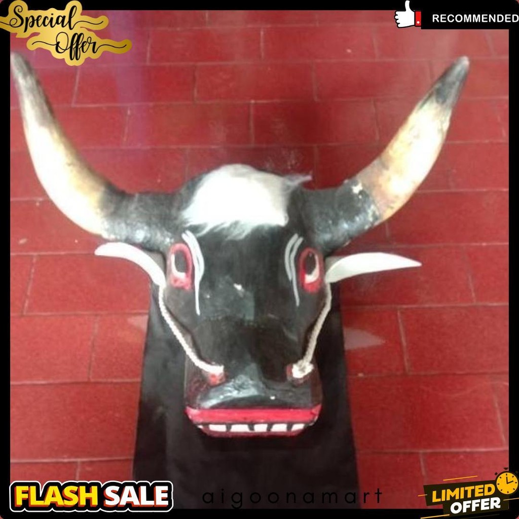 Promo Bantengan | Barongan Banteng Anak - Mainan Anak Tradisional - Barongan Bantengan  ^^ Diskon