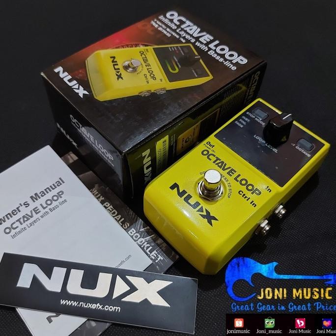 Efek Gitar Nux Octave Loop