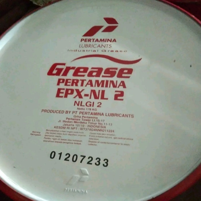 1 drum grease pertamin epx-nl 2