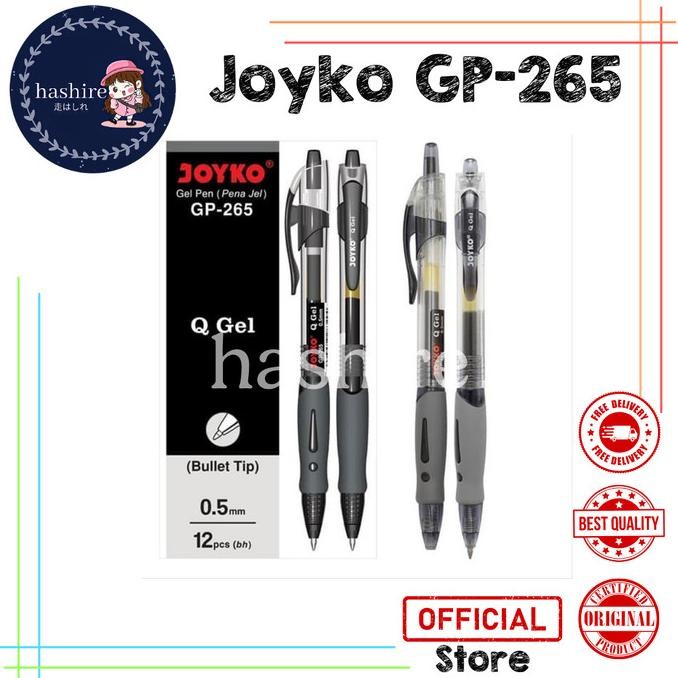 

Produk Baru!! Gel Pen Pulpen Pena Joyko GP-265 Q Gel 0.5 mm