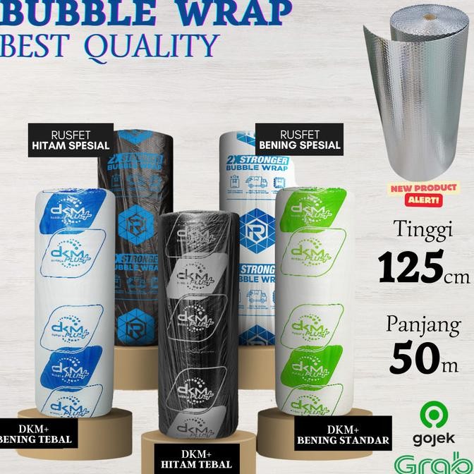 

BUBBLE / BUBLE / BABEL WRAP HITAM BENING TEBAL DKM+